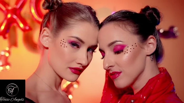 Scène torride de Saint-Valentin par Toxic Angels