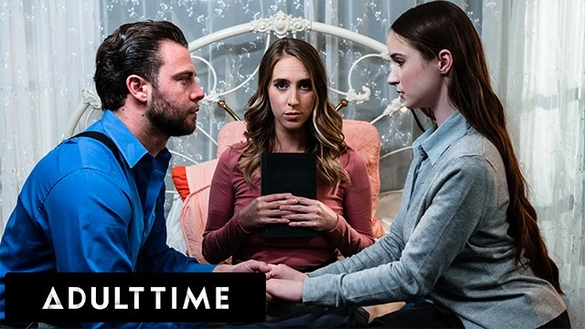 Mormone vierge Hazel Moore explore le trempage et prend son premier creampie