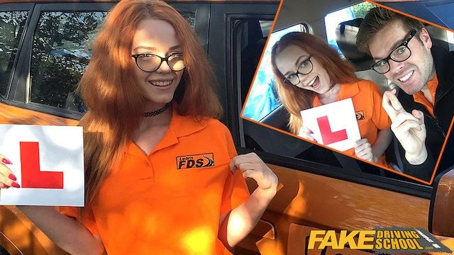 False Monitor Fuck Student Rousse in his car - Creampie Hot