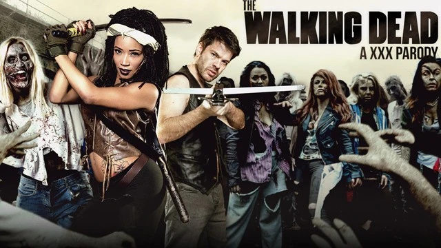 "XXX parody of The Walking Dead: Hot scenes and zombies"