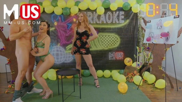 "Avery Black and Codey Steele - Jerkaoke Episode 1 - Torrid scene"