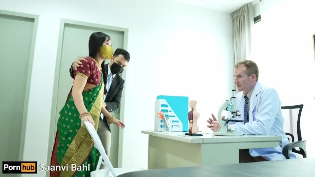 Indienne aveugle baise hardcore avec médecin à grosse bite (audio hindi)