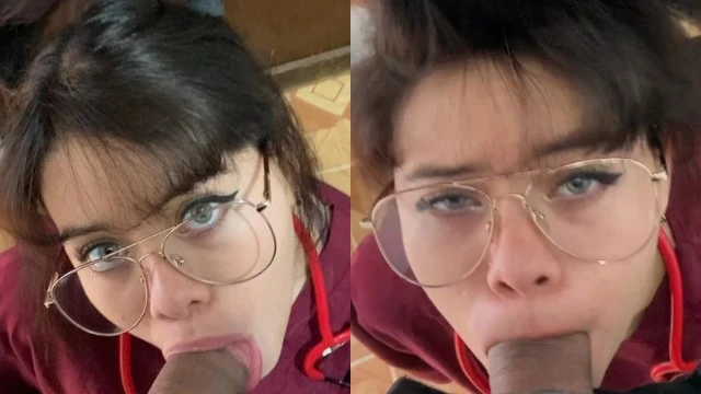 Sexy Doctor with mats practices a deep deep throat pipe