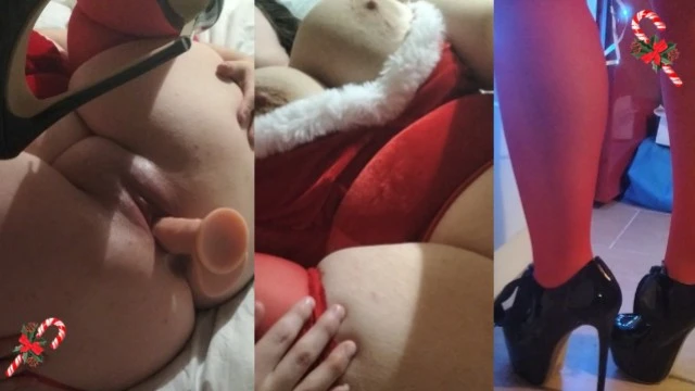 妈妈炎热的圣诞节使您度假