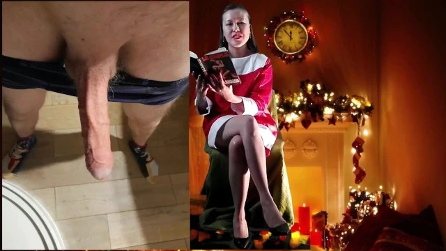 "Mei-Ling, la MILF asiatique sexy, baise profonde en costume de mère Noël"