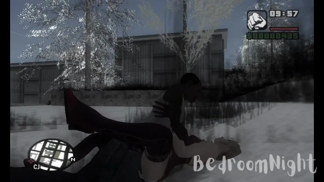 "Belle-mère coquine baise à Noël - GTA SA"