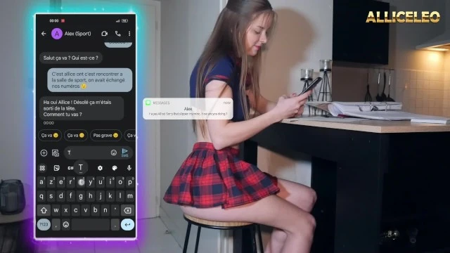 在我学习期间，与健身房的热屁股