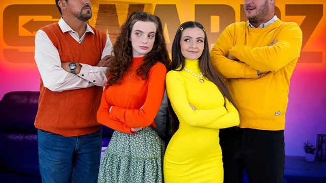 Orgie chaude : Beau-père et belle-fille en action intense